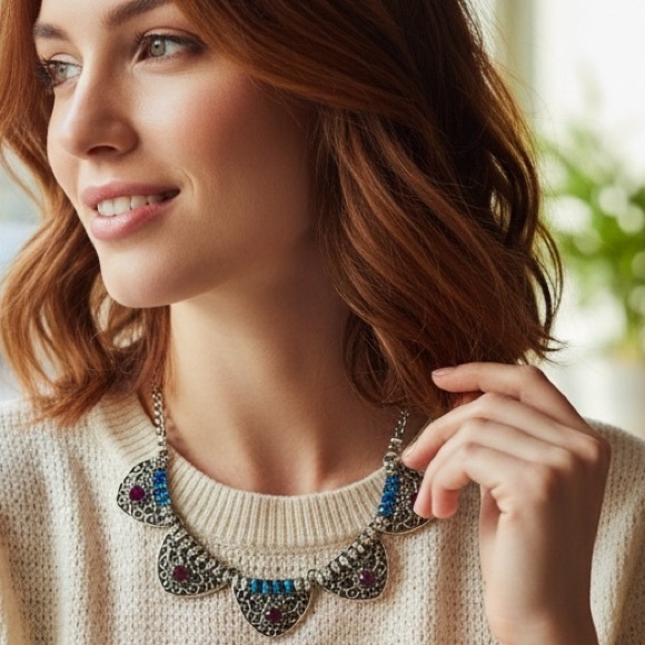 Jewelry - Yemenite-style filigree Necklace